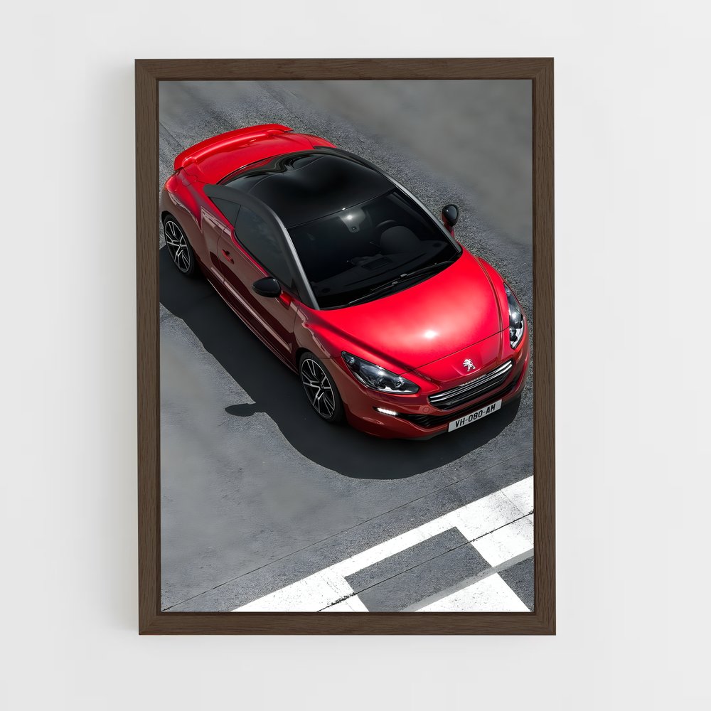 Poster Vision Sportive – affiche Peugeot (vue 5)